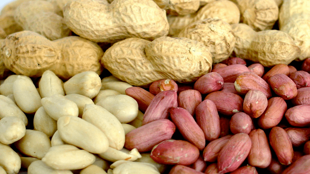 kacang sareng almond pikeun potency