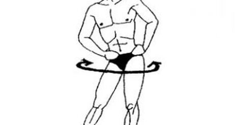 Rotasi pelvis - a basajan tapi éféktif latihan pikeun potency di lalaki