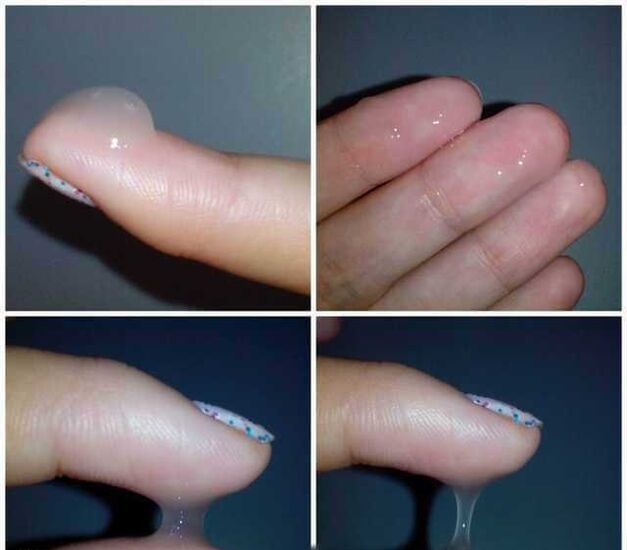 cairan pre-seminal lalaki salila gairah